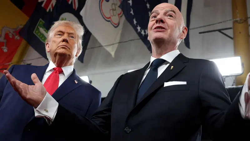 Трамп присутствовал на матче Мексика — Англия и похвалил Кейна